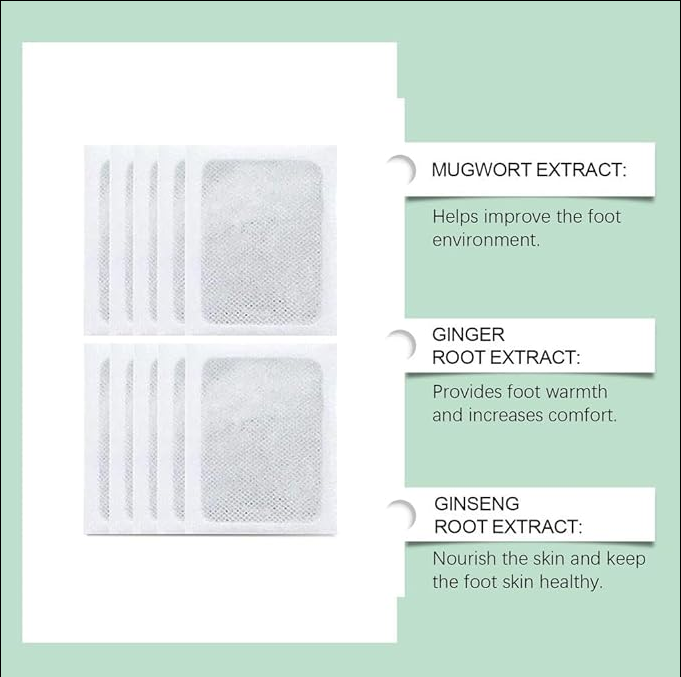 NeuroRelix Detox Foot Patches (Pack of 20) | Restore Balance & Wellness