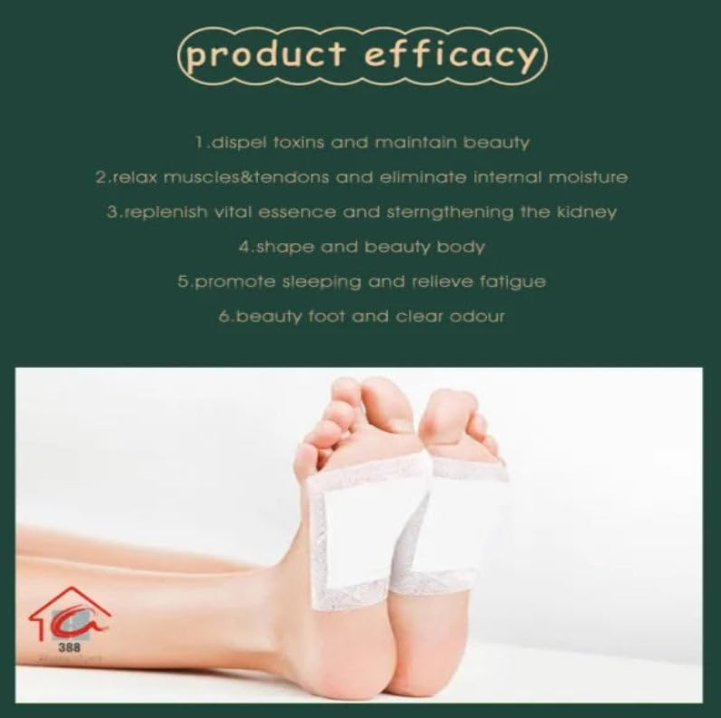 NeuroRelix Detox Foot Patches (Pack of 20) | Restore Balance & Wellness