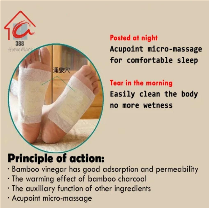 NeuroRelix Detox Foot Patches (Pack of 20) | Restore Balance & Wellness
